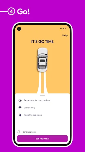 Ảnh chụp màn hình của Getaround