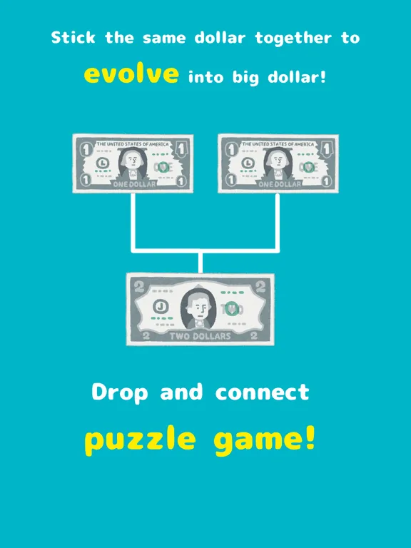 Capturas de pantalla de Dollar Merge Puzzle iPad 