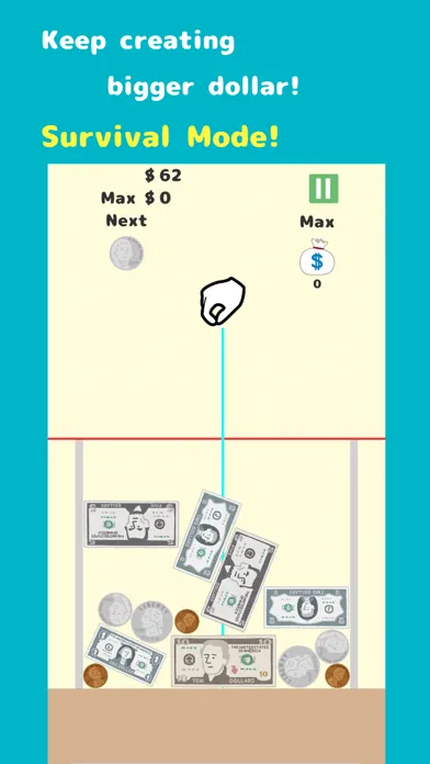 Capturas de pantalla de Dollar Merge Puzzle