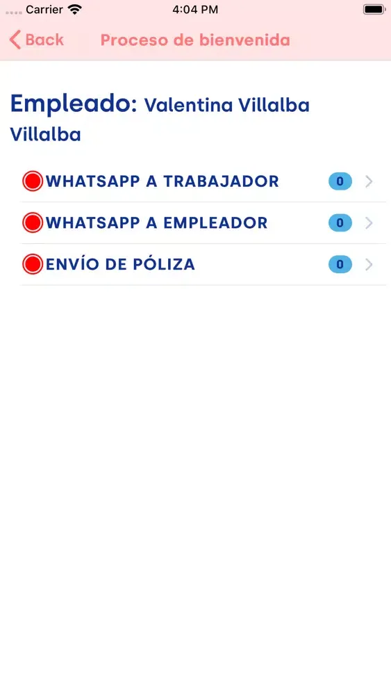 Zrzuty ekranu Embajadora