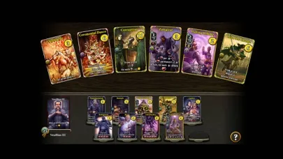 War of Omens Deck Builder CCG应用截图