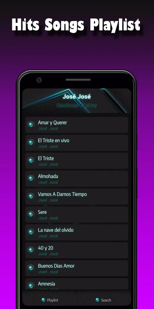 José José Canciones Screenshots