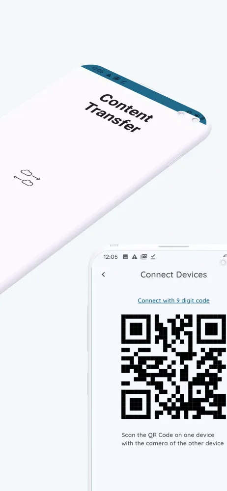 Device Content Transfer Screenshots