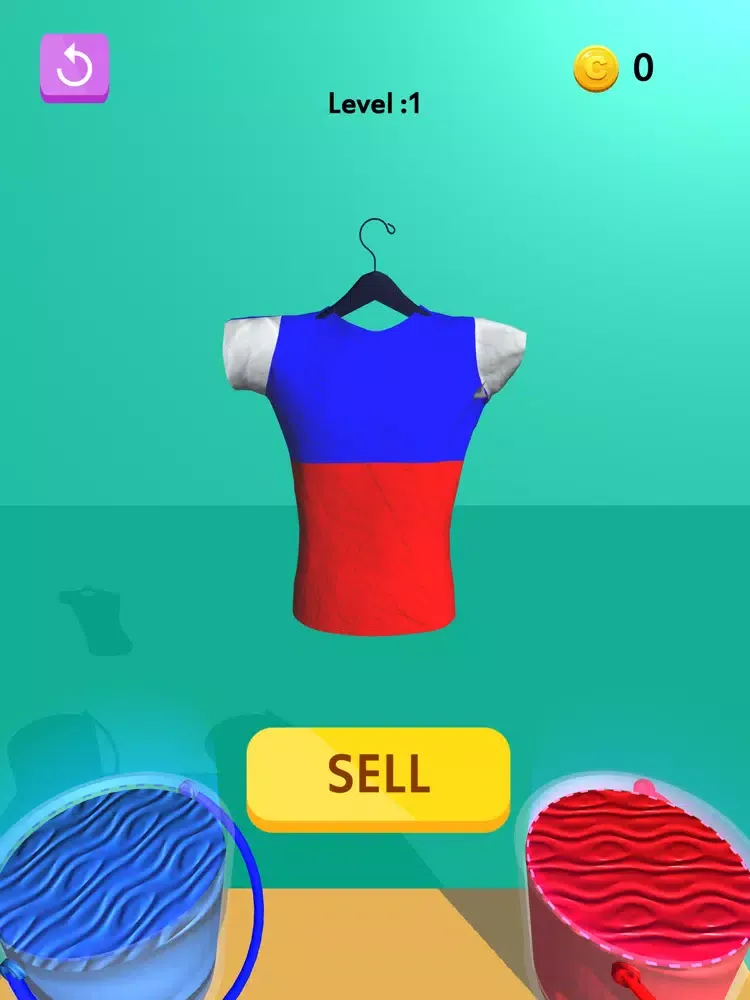 Capturas de pantalla de Dye it 3D - N T-shirt Master iPad 