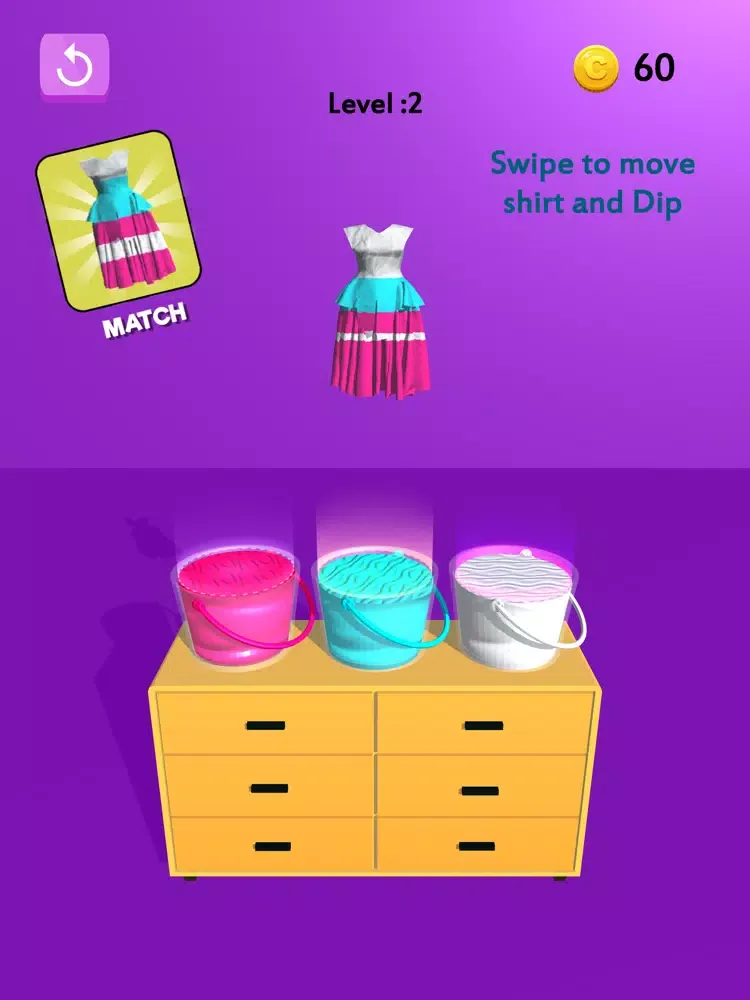 Capturas de pantalla de Dye it 3D - N T-shirt Master iPad 