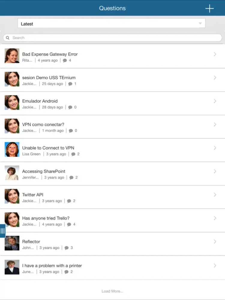 CA Service Management iPad 应用截图