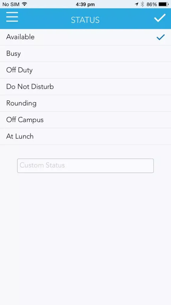 CAST Secure text messaging for healthcare سکرین شاٹس