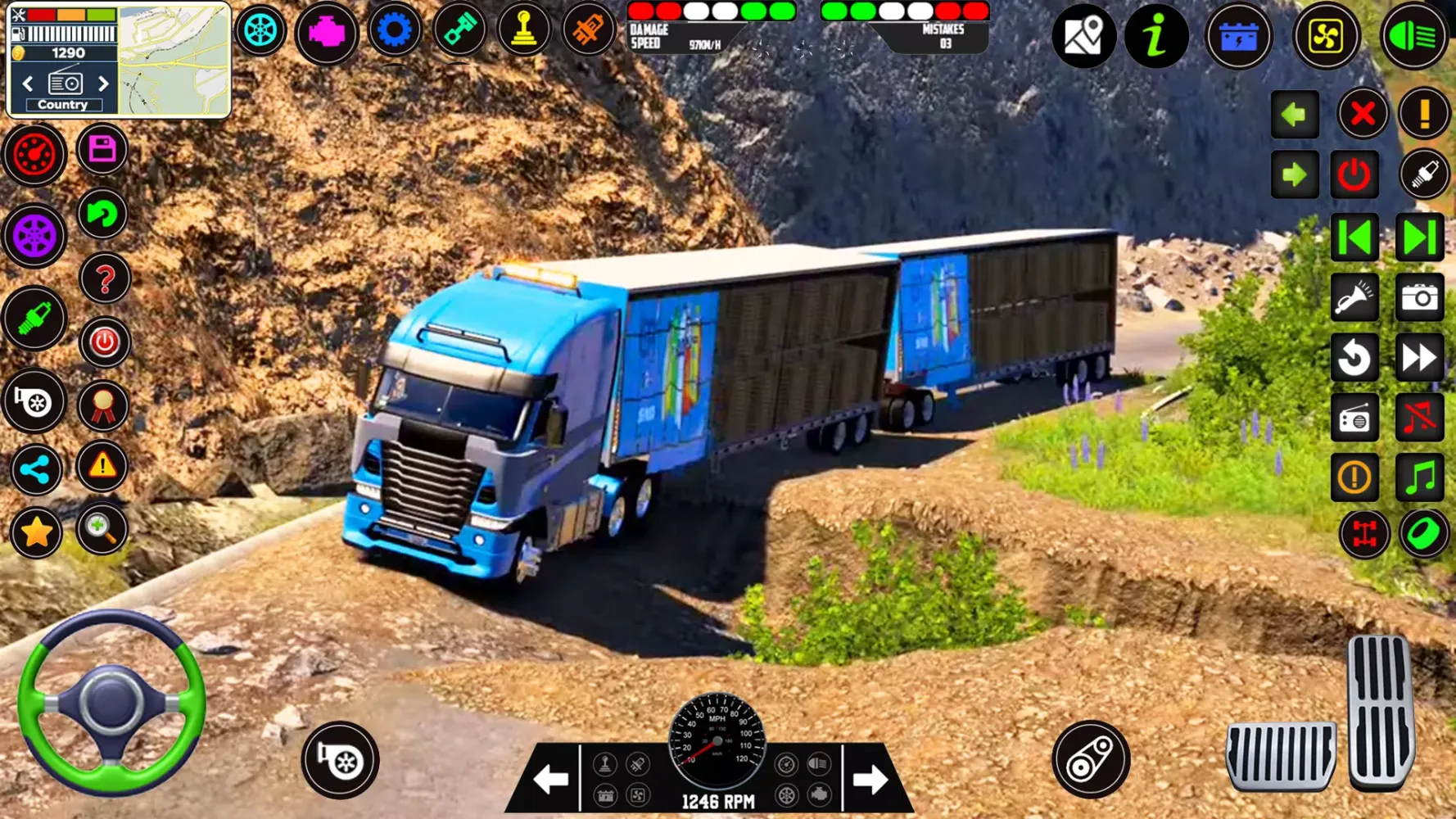 American Truck Cargo Games Sim Screenshots