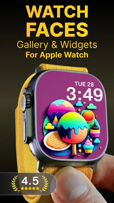 تصاویر Watch Faces Gallery - Widgets