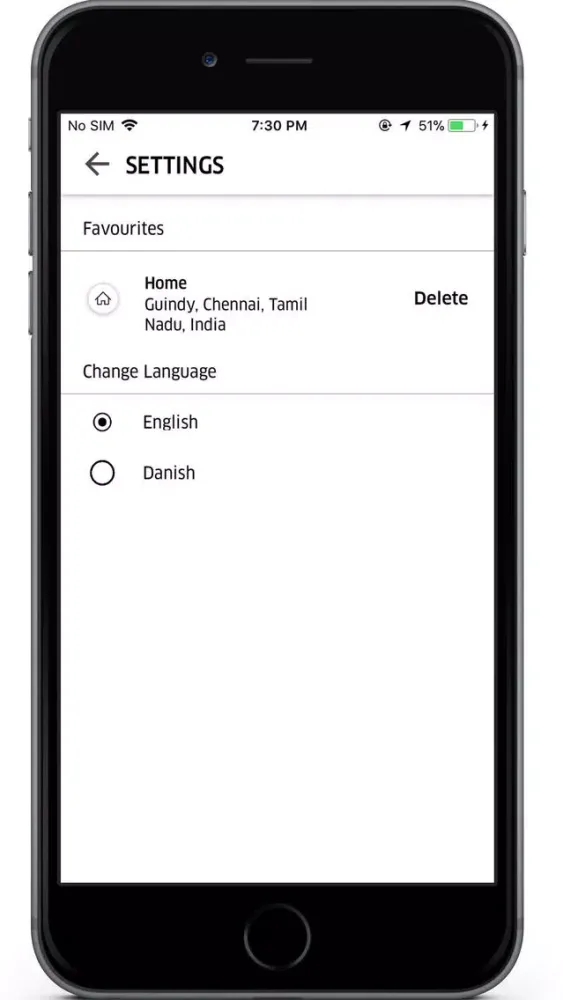 Screenshot di Just Taxi User