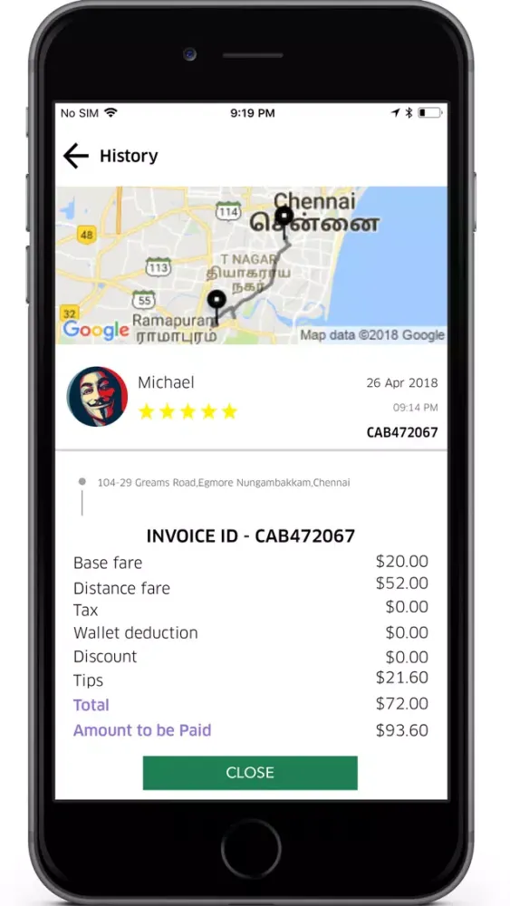 Cab Center Partners سکرین شاٹس
