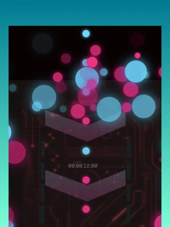 Tangkapan layar circuit tap - 80s tap game iPad 