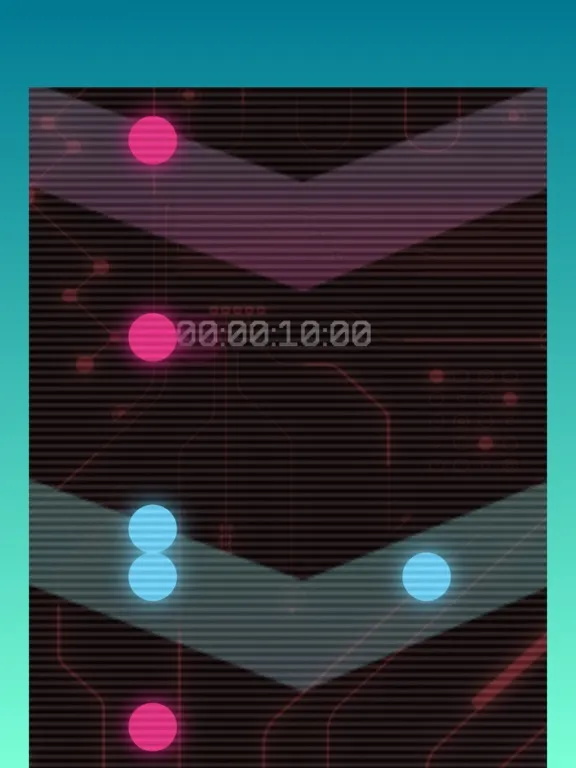 Tangkapan layar circuit tap - 80s tap game iPad 