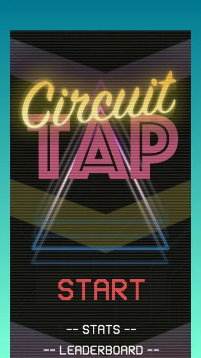 Tangkapan layar circuit tap - 80s tap game