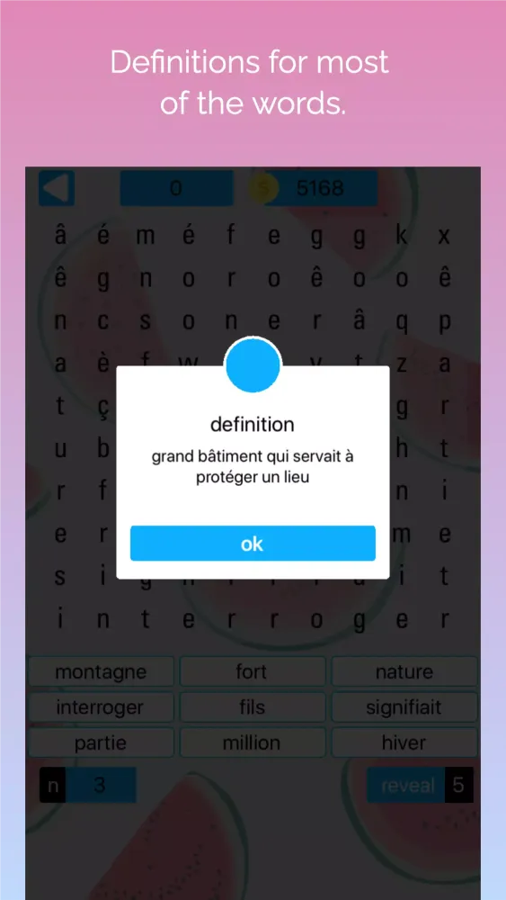 busca palabras: sopa de letras Screenshots
