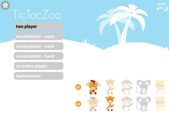 تصاویر TicTacZoo: tic tac toe game iPad 