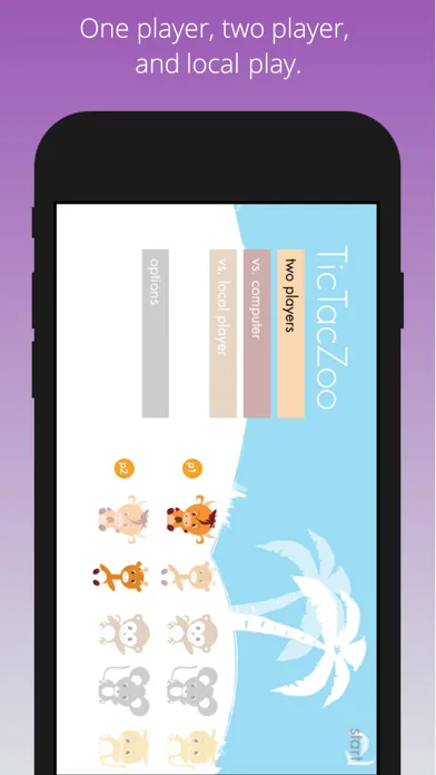 تصاویر TicTacZoo: tic tac toe game