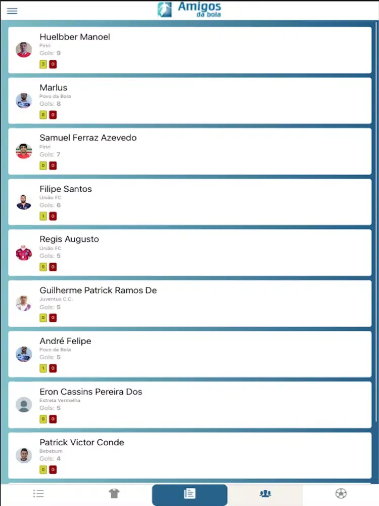 Amigos da Bola iPad  Screenshots
