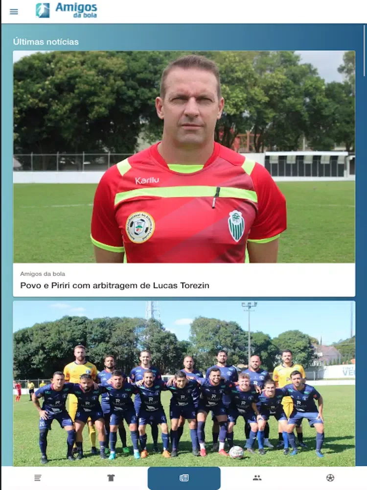 Amigos da Bola iPad  Screenshots