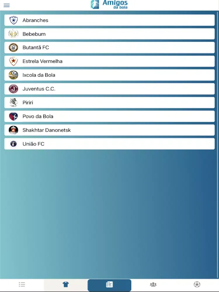 Amigos da Bola iPad  Screenshots