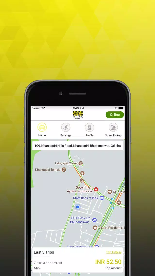 Cab & Cabby Driver سکرین شاٹس