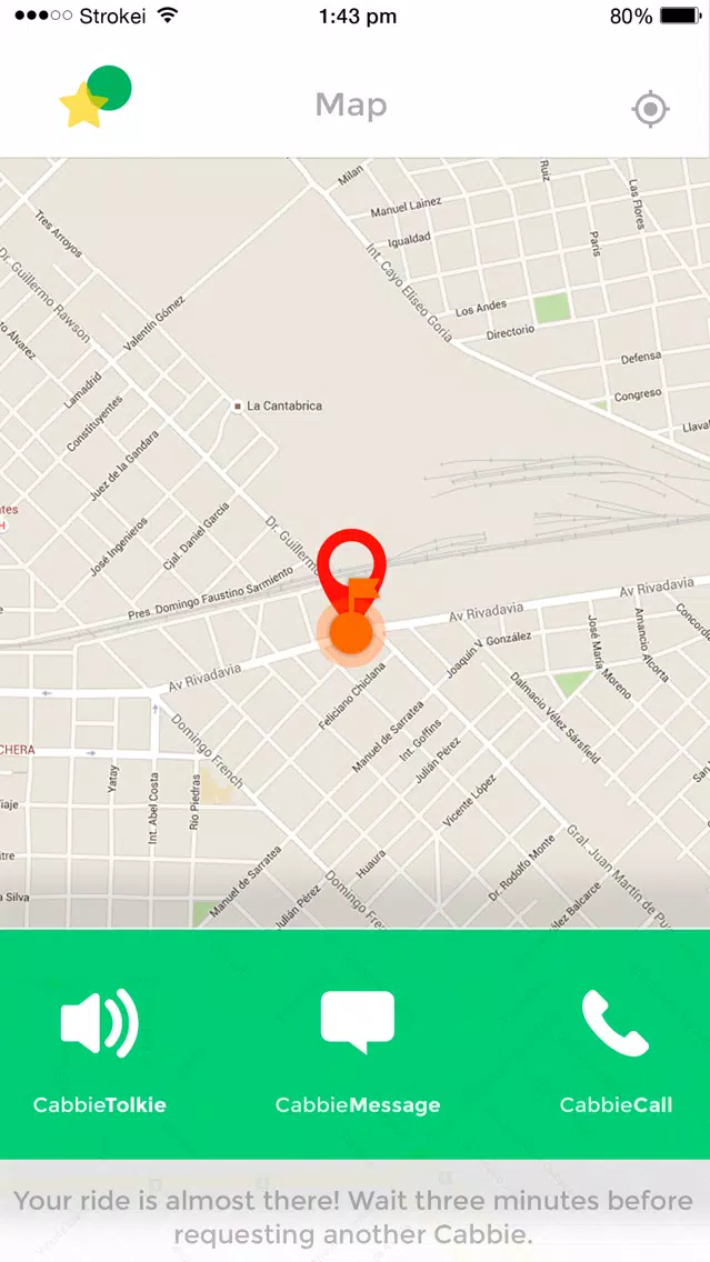 CabbieOne Passenger Screenshots