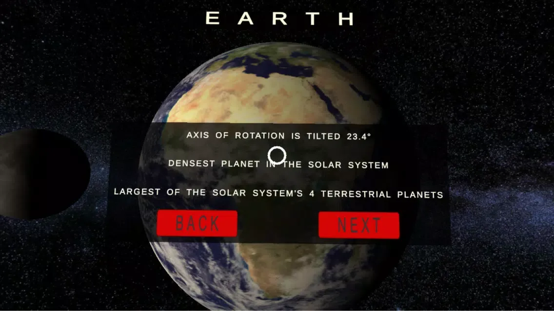 Capturas de pantalla de Our Solar System Experience