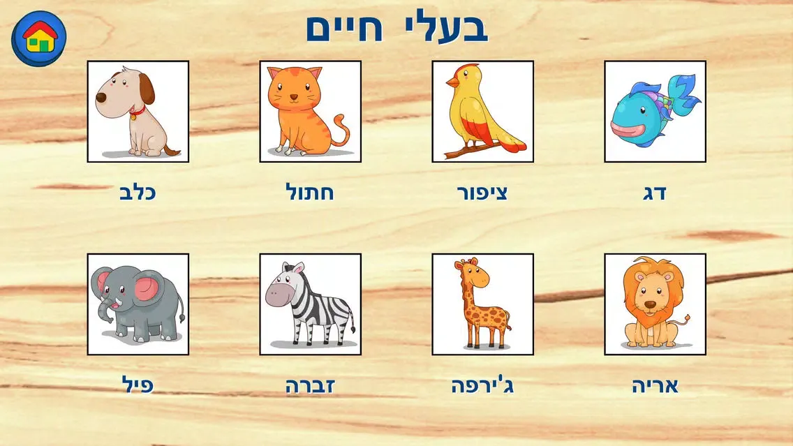 Kids Puzzles in Hebrew Screenshots
