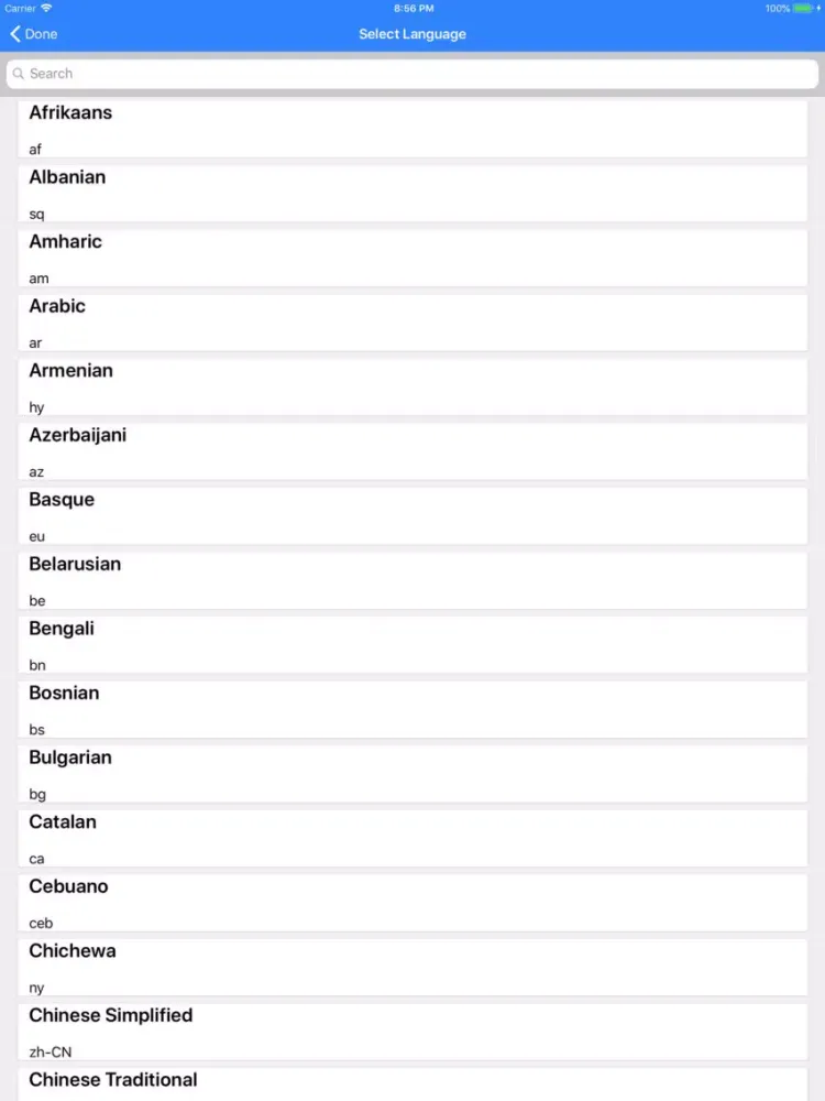 Language Genius iPad  स्क्रीनशॉट