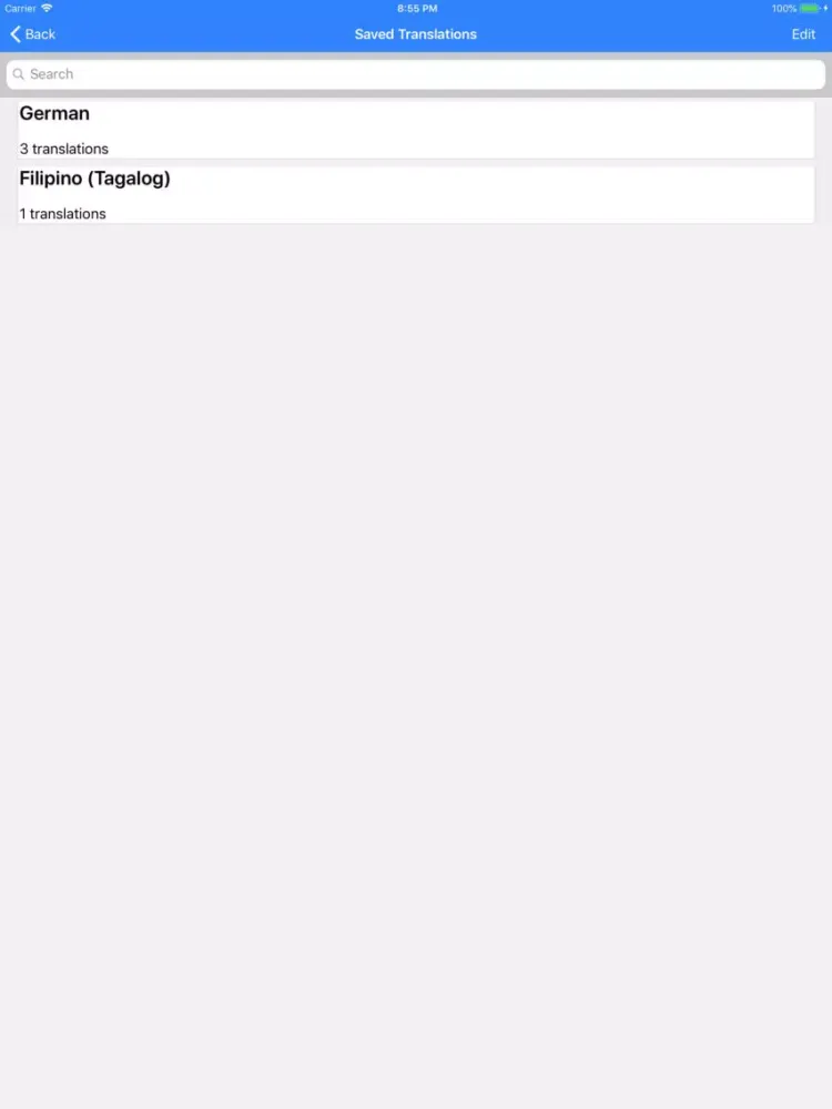 Language Genius iPad  स्क्रीनशॉट