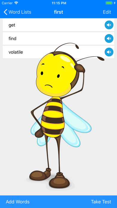 ภาพหน้าจอของ Spelling Bee Trainer