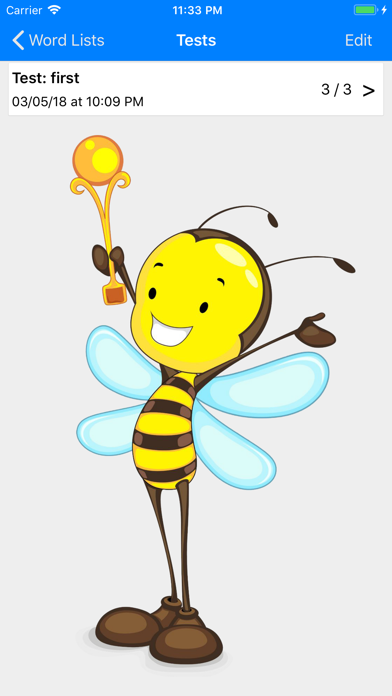 ภาพหน้าจอของ Spelling Bee Trainer