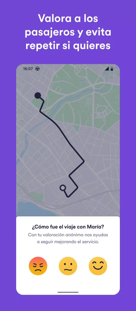 Cabify Driver Screenshots