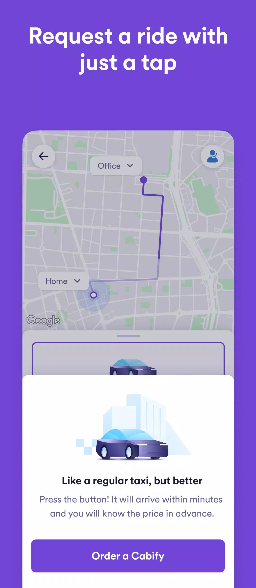 Cabify Screenshots
