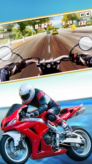 ภาพหน้าจอของ Motorcycle Rider - car game