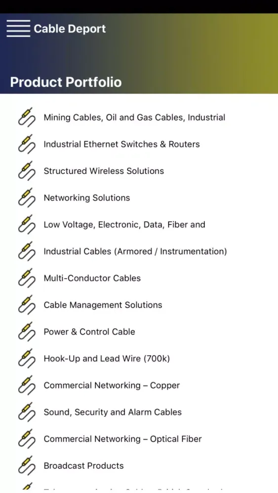 Cable Depot应用截图