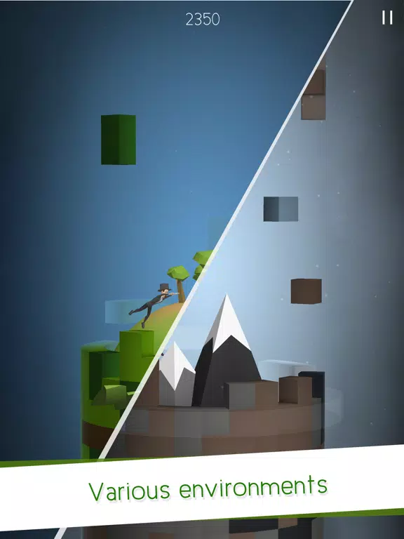 Tangkapan skrin Tetrun Parkour Simulator iPad 