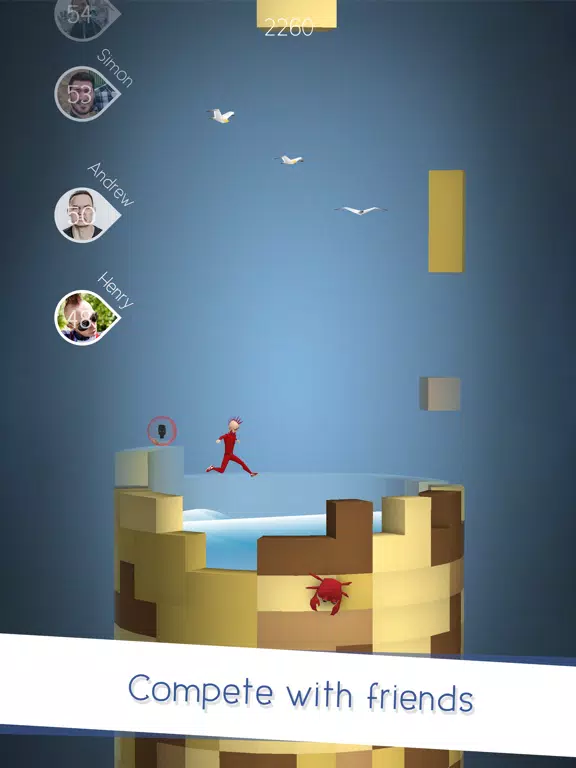 Tangkapan skrin Tetrun Parkour Simulator iPad 