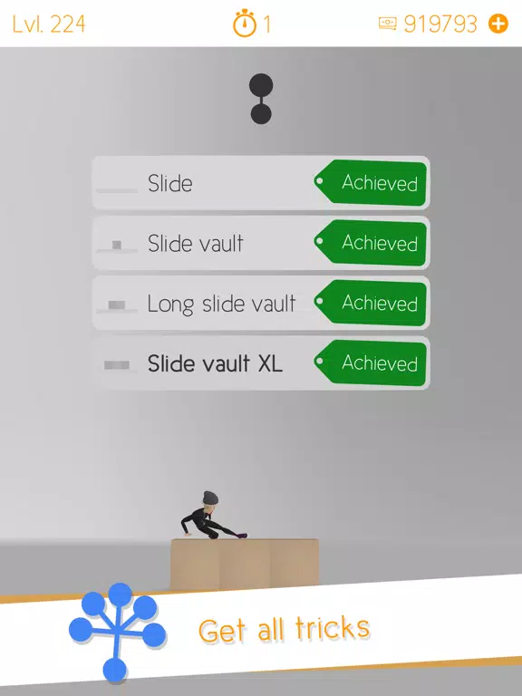 Tangkapan skrin Tetrun Parkour Simulator iPad 