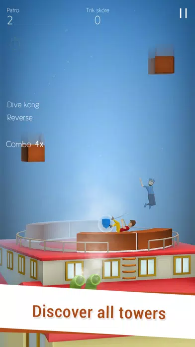 Tangkapan skrin Tetrun Parkour Simulator