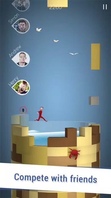 Tangkapan skrin Tetrun Parkour Simulator