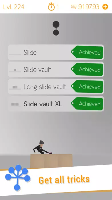 Tangkapan skrin Tetrun Parkour Simulator