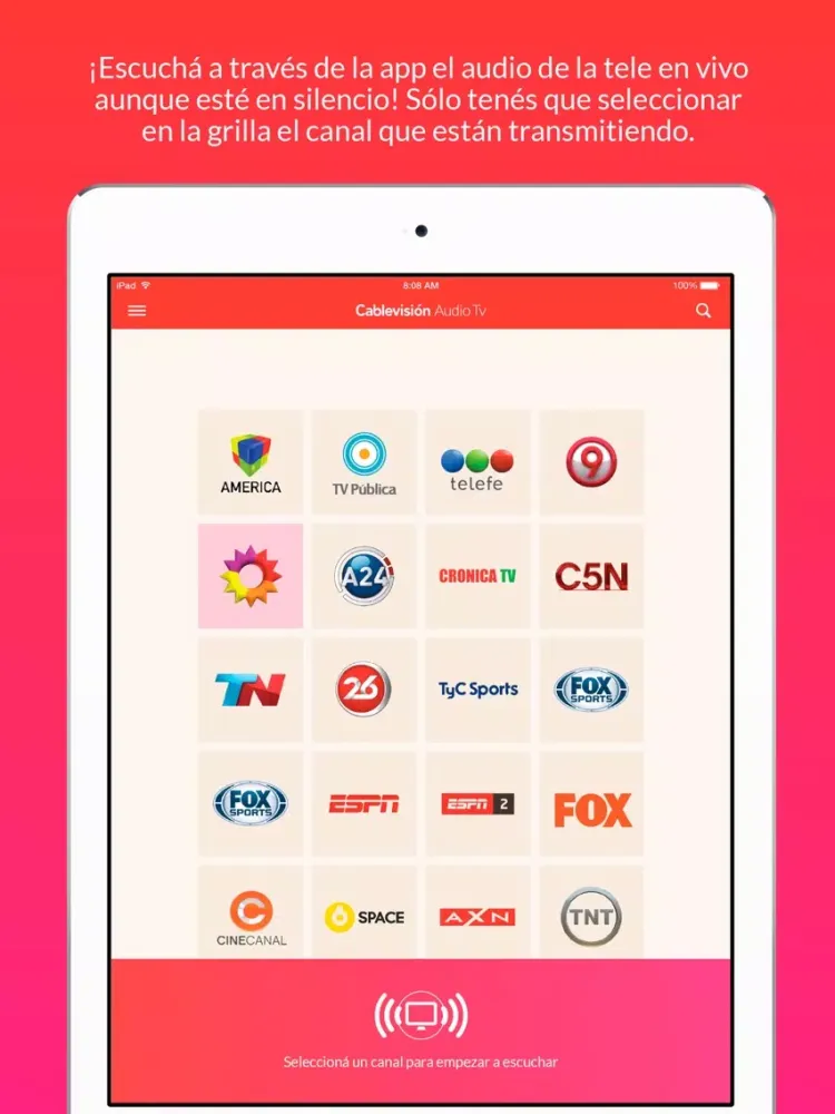 تصاویر Audio TV iPad 