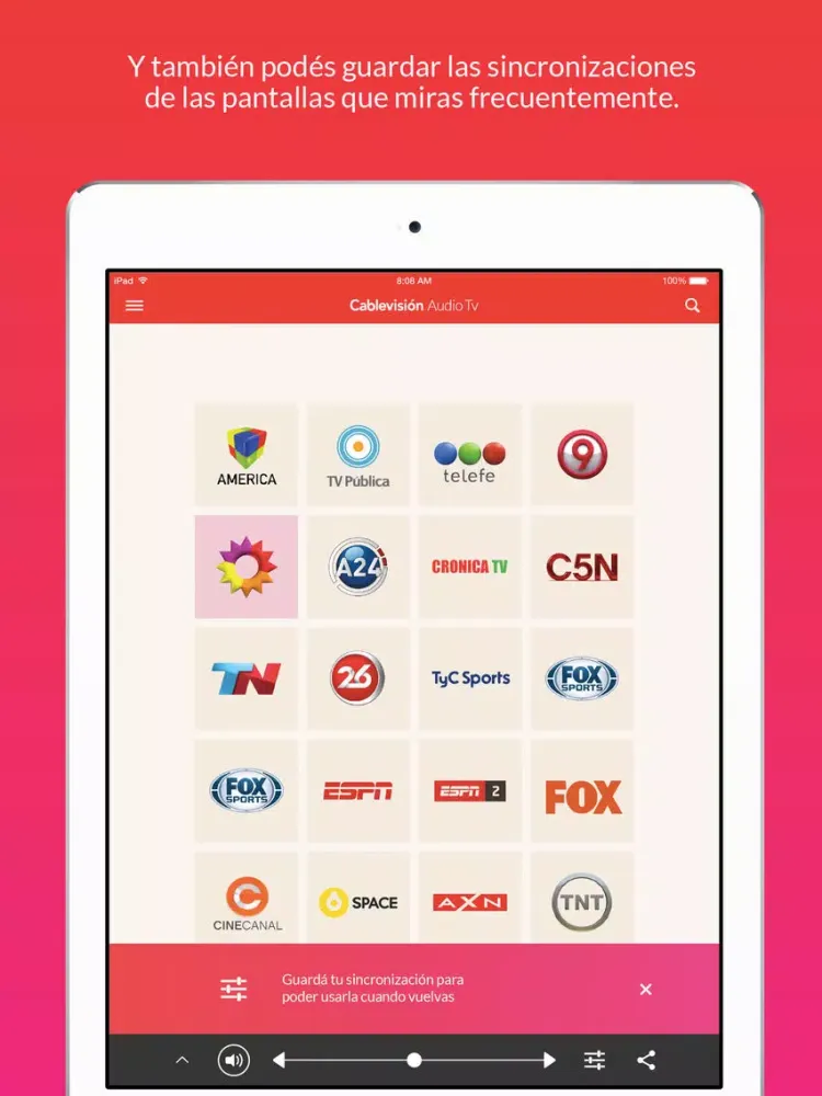 تصاویر Audio TV iPad 