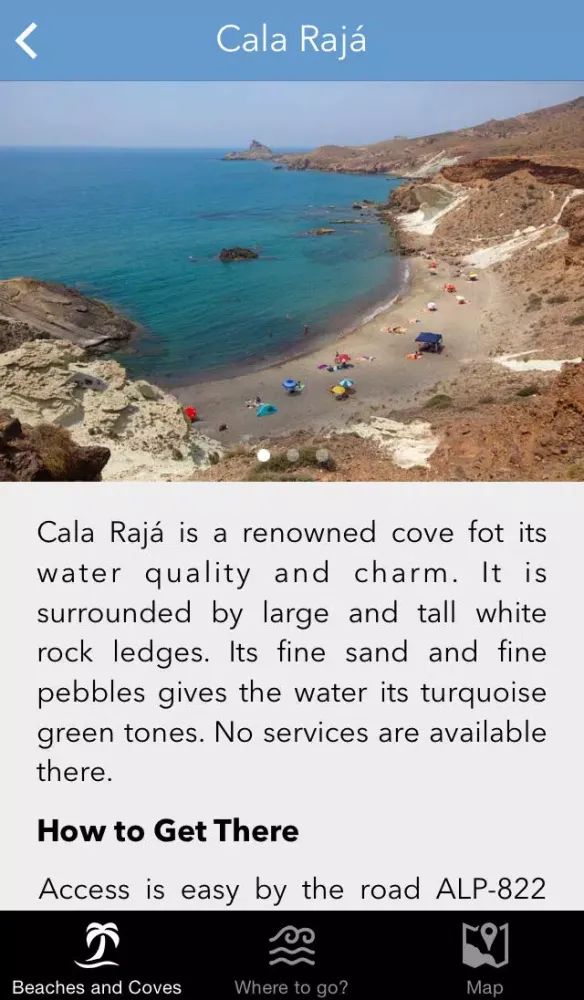 Capturas de pantalla de Cabo de Gata App