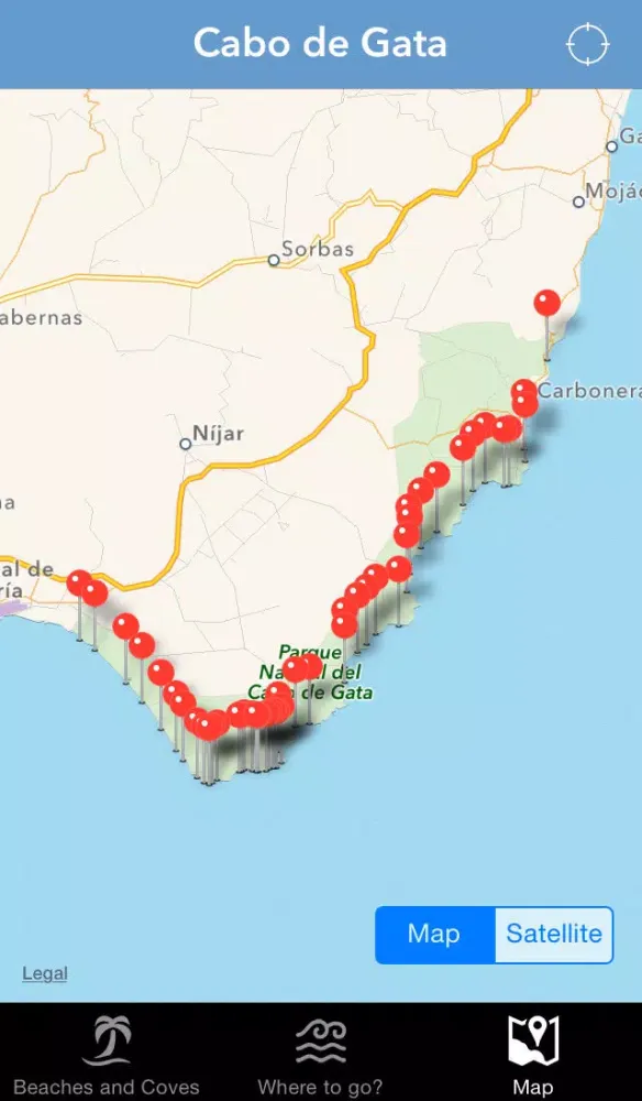 Capturas de pantalla de Cabo de Gata App