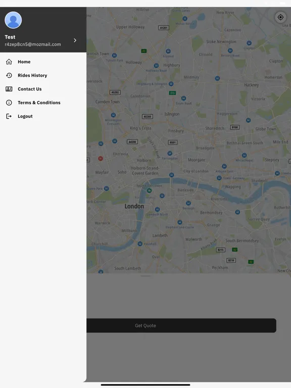 Thurrock TAXI iPad  스크린샷