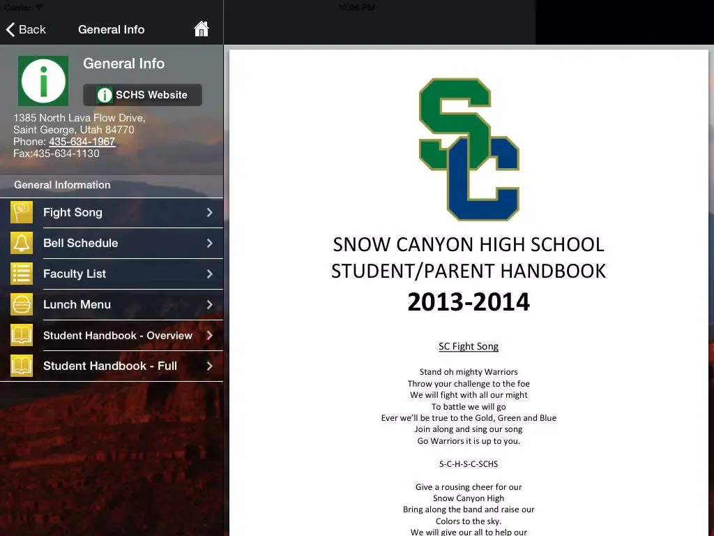 صور Snow Canyon High School iPad 