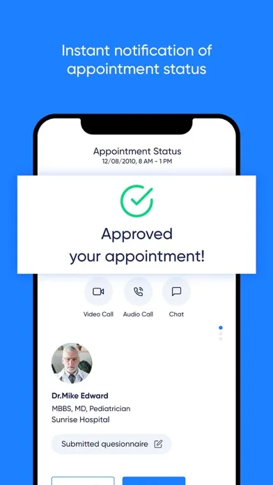 ภาพหน้าจอของ ezconsult - Teleconsultation