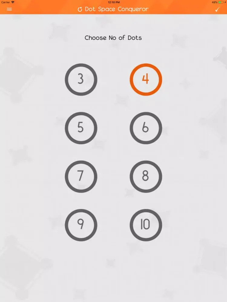 Dot Space Conqueror iPad  Screenshots